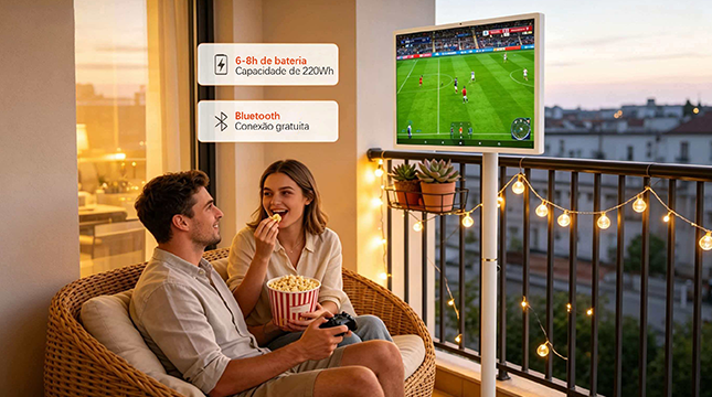 Exibições ao ar livre